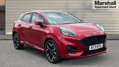 Red Used 2021 Ford Puma ST-Line X SUV | £15,101 (Fair price)