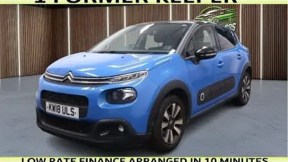 Used Citroën C3 Flair 110 HP (80 kW) 2018 Blue Hatchback