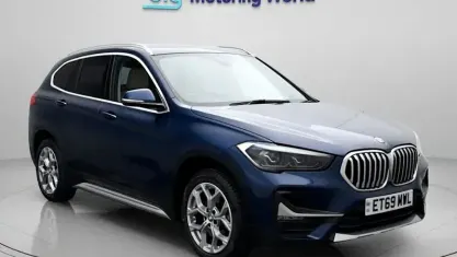 Used BMW X1 xLine 192 HP (141 kW) 2019 Blue SUV