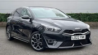 Used Kia Ceed GT-Line 160 HP (117 kW) 2022 Black Hatchback
