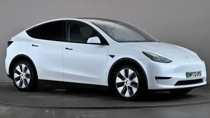 Used Tesla Model Y Long Range AWD 378 kW (514 HP) 2022 White SUV