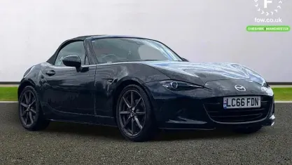Used Mazda MX5 Inclusive 160 HP (117 kW) 2016 Black Cabriolet