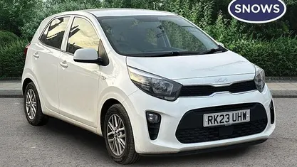 Used Kia Picanto 67 HP (49 kW) 2023 Clear white Hatchback
