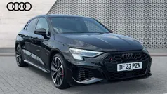Black Used 2023 Audi S3 Comfort Hatchback | £40,646 (Expensive)