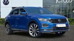 Blue Used 2021 VW T-Roc R-line SUV | £24,750 (Fair price)