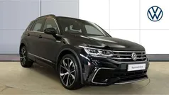 Black Used 2021 VW Tiguan R-line SUV | £24,764 (Fair price)