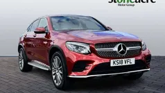 Red Used 2018 Mercedes GLC250 AMG line Coupe | £27,000 (Fair price)