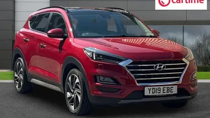 Used Hyundai Tucson Premium SE 177 HP (130 kW) 2019 Red SUV