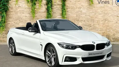 Used BMW 420 M Sport 190 HP (139 kW) 2019 White Cabriolet