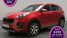 Red Used 2017 Kia Sportage GT-Line SUV | £14,396 (Good price)