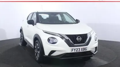 Used Nissan Juke Acenta 114 HP (83 kW) 2023 White SUV