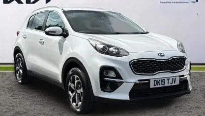 Used Kia Sportage 136 HP (100 kW) 2019 White SUV