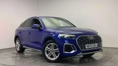 Blue Used 2022 Audi Q5 Sportback S-Line SUV | £32,500 (Good price)