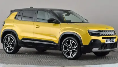 Used Jeep Avenger Summit 101 HP (74 kW) 2025 Yellow/black SUV