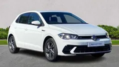 White Used 2023 VW Polo R-line Hatchback | £19,659 (Fair price)