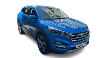 Used Hyundai Tucson Edition 177 HP (130 kW) 2018 Blue SUV