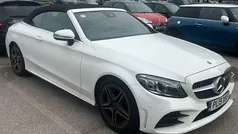White Used 2019 Mercedes C220 Active Cabriolet | £19,699 (Fair price)