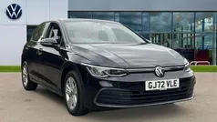 Deep black pearl Used 2022 VW Golf VIII Life Hatchback | £15,993 (Fair price)