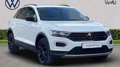 White Used 2021 VW T-Roc Black Edition SUV | £21,700 (Fair price)