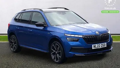 Used Skoda Kamiq Monte Carlo 150 HP (110 kW) 2022 Blue SUV