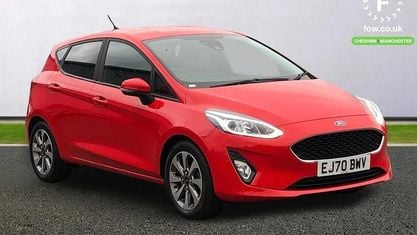 Używany Ford Fiesta Trend 125 KM (91 kW) 2020 Czerwony Hatchback