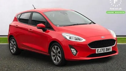 Used Ford Fiesta Trend 125 HP (91 kW) 2020 Red Hatchback