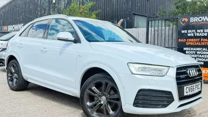 Used Audi Q3 S-line plus 184 HP (135 kW) 2016 White SUV