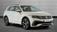 Pure white Used 2020 VW Tiguan R-line SUV | £20,490 (Fair price)