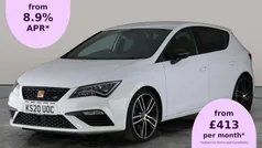White Used 2020 Cupra Leon Hatchback | £23,316 (Fair price)