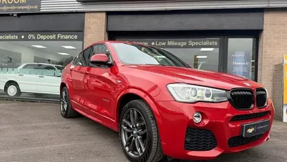 Used BMW X4 M Sport 190 HP (139 kW) 2016 Red SUV