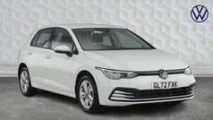 White Used 2022 VW Golf VIII Life Hatchback | £16,699 (Fair price)