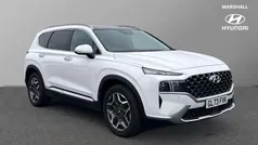 White Used 2023 Hyundai Santa Fe Ultimate SUV | £32,121 (Fair price)