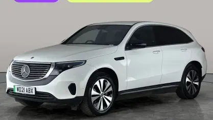 Used Mercedes EQC400 300 kW (408 HP) 2021 White SUV
