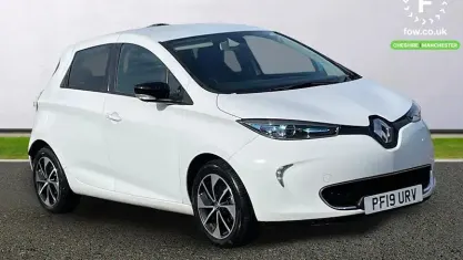 Used Renault Zoe Dynamique 80 kW (109 HP) 2019 White Hatchback