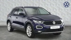 Blue Used 2021 VW T-Roc SEL SUV | £20,250 (Fair price)