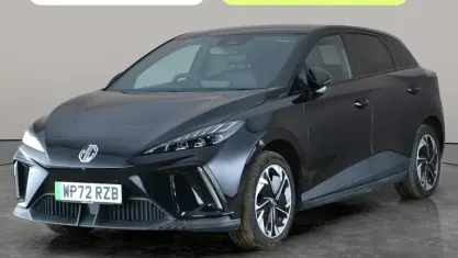 Used MG MG4 EV Trophy 150 kW (204 HP) 2022 Black Hatchback