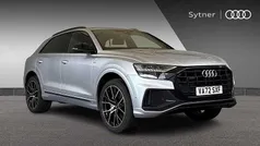 Silver Used 2023 Audi Q8 Black Edition SUV | £54,000 (Fair price)
