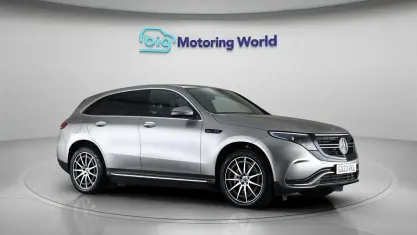 Used Mercedes EQC400 AMG line 300 kW (408 HP) 2022 Silver SUV