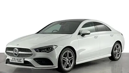 Used Mercedes CLA250 AMG Line Premium Plus 224 HP (164 kW) 2022 White Sedan