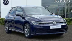 Blue Used 2024 VW Golf VIII R-line Hatchback | £24,899 (Fair price)