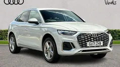 White Used 2022 Audi Q5 Sportback S-Line SUV | £33,900 (Good price)