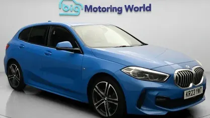 Used BMW 118 M Sport 136 HP (100 kW) 2023 Blue Hatchback