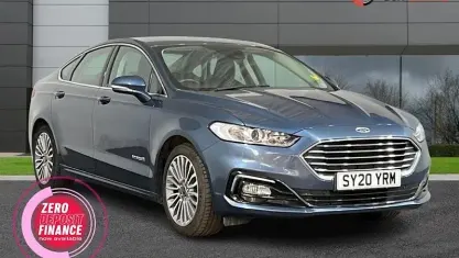 Used Ford Mondeo Titanium 188 HP (138 kW) 2020 Blue Sedan