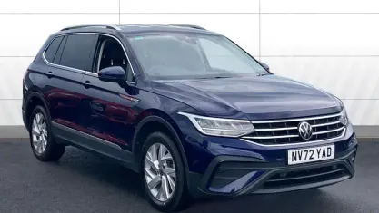 Used VW Tiguan Allspace Life 150 HP (110 kW) 2022 Blue SUV