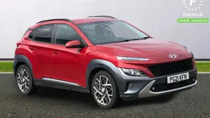 Used Hyundai Kona Premium 141 HP (103 kW) 2021 Red SUV