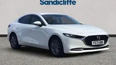 White Used 2022 Mazda 3 Sedan | £14,623 (Good price)