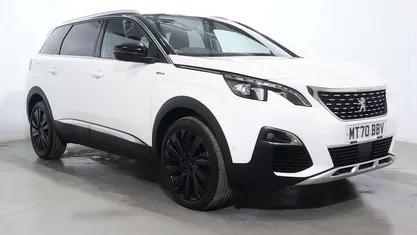 Used Peugeot 5008 Premium 131 HP (96 kW) 2020 White MPV