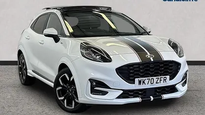 Used Ford Puma ST-Line X 125 HP (91 kW) 2023 White SUV