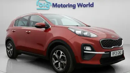 Used Kia Sportage 136 HP (100 kW) 2021 Red SUV