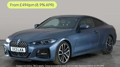 Blue Used 2021 BMW 430 M Sport Coupe | £26,630 (Fair price)